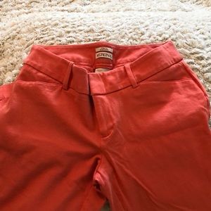 Cropped ankle stretch pants